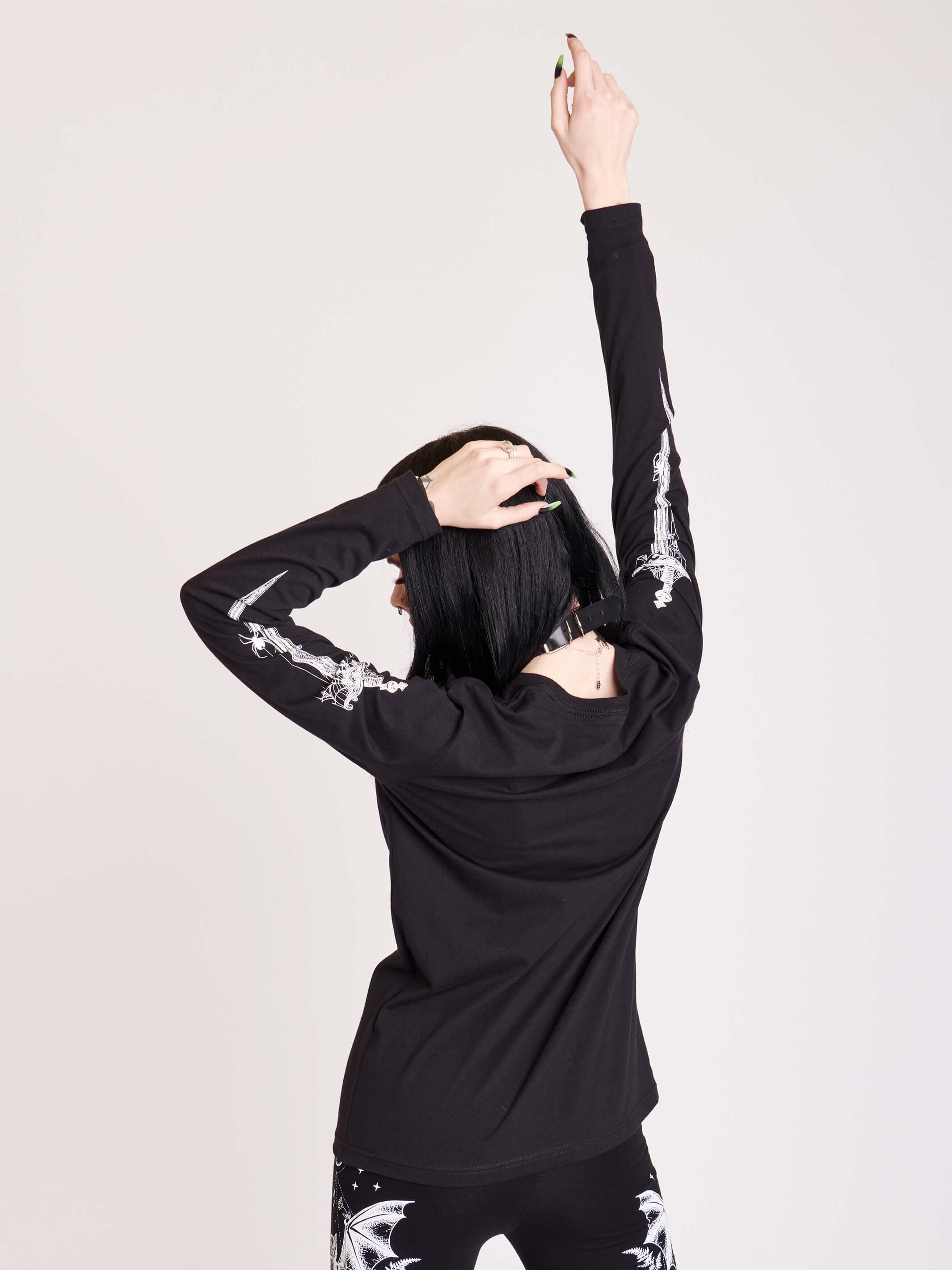 Dagger Long Sleeve T-shirt – Midnight Hour