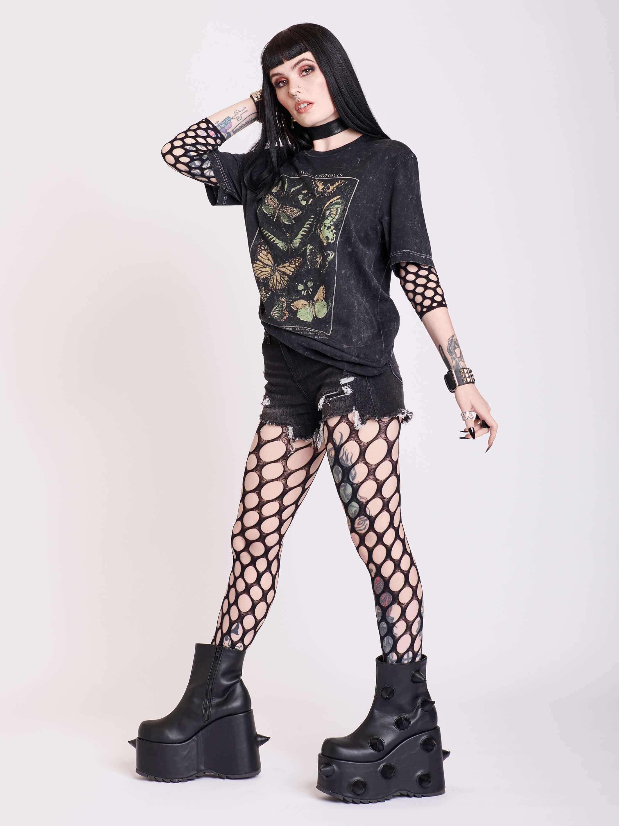 Metamorphosis Mineral T-Shirt | Mineral Wash Graphic Tee