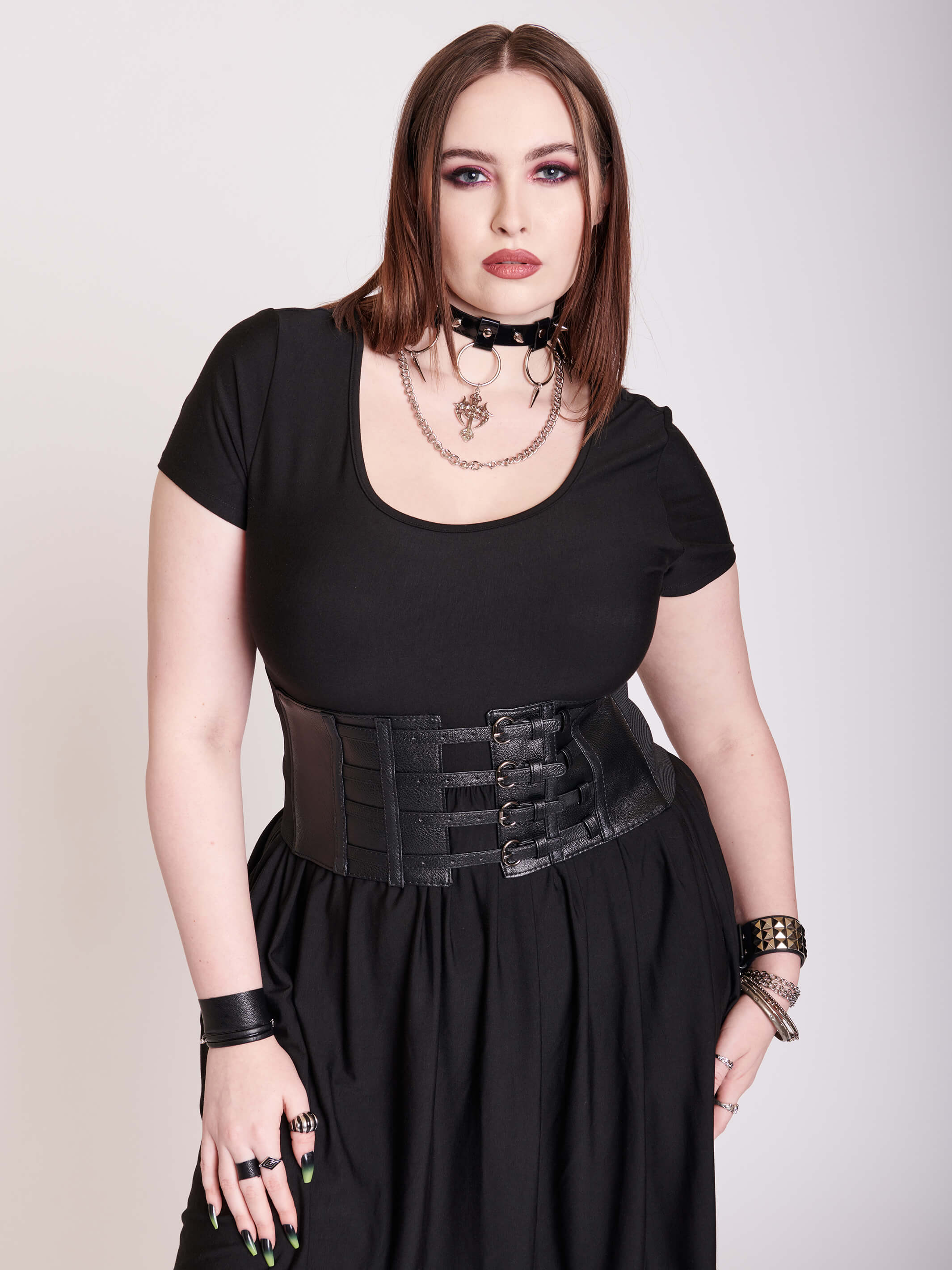 corset belt outfit  Corset belt outfit, Corset fashion outfits