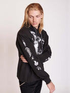 super thick fleece lined hoodie. Printed lined hood, logo drawcord, and kangaroo pocket.