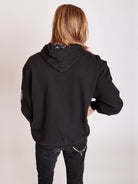super thick fleece lined hoodie. Printed lined hood, logo drawcord, and kangaroo pocket.