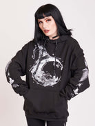 super thick fleece lined hoodie. Printed lined hood, logo drawcord, and kangaroo pocket.